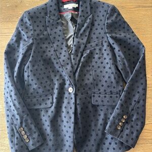 Boden Navy Blazer with Red Trim